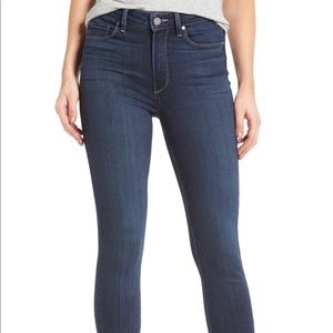 Paige jeans Hoxton ankle high rise skinny jeans 27